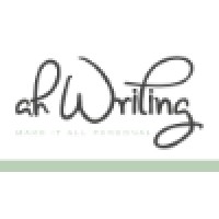 ahWriting logo, ahWriting contact details