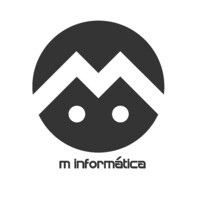 M Informática logo, M Informática contact details