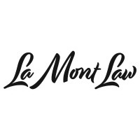 LaMont Law logo, LaMont Law contact details