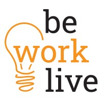 BeWorkLive logo, BeWorkLive contact details