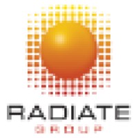 The Radiate Group logo, The Radiate Group contact details