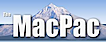 The MacPac logo, The MacPac contact details