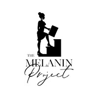 The Melanin Project logo, The Melanin Project contact details