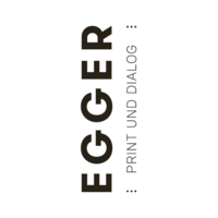 EGGER AG : PRINT UND DIALOG : logo, EGGER AG : PRINT UND DIALOG : contact details