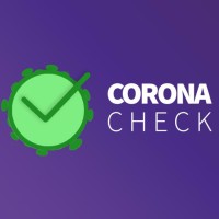 Corona Check logo, Corona Check contact details