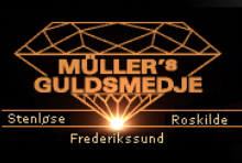 Müllers Guldsmedje logo, Müllers Guldsmedje contact details