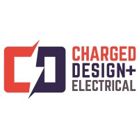 CHARGED DESIGN+ELECTRICAL logo, CHARGED DESIGN+ELECTRICAL contact details