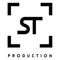 ST production logo, ST production contact details