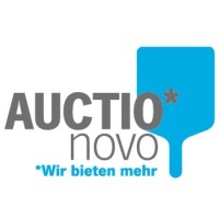 AuctioNovo logo, AuctioNovo contact details