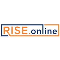 RISE.online logo, RISE.online contact details