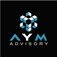 AYM Advisory logo, AYM Advisory contact details