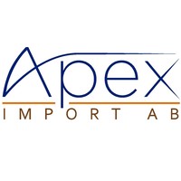 Apex import AB logo, Apex import AB contact details