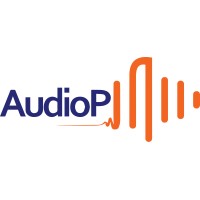 AudioPin logo, AudioPin contact details