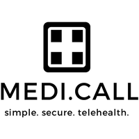 MEDI.CALL logo, MEDI.CALL contact details