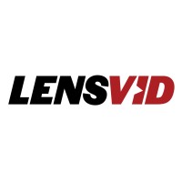 LensVid.com logo, LensVid.com contact details