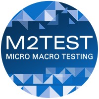 M2TEST logo, M2TEST contact details