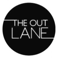 The Out Lane logo, The Out Lane contact details