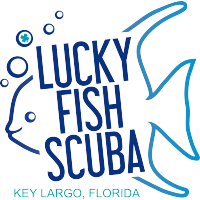 Lucky Fish Scuba logo, Lucky Fish Scuba contact details