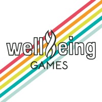 The Wellbeing Games logo, The Wellbeing Games contact details