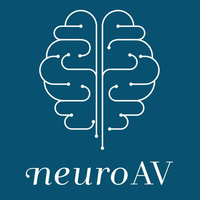 NeuroAV logo, NeuroAV contact details