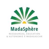 MadaSphère logo, MadaSphère contact details