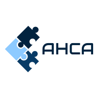 AHCA logo, AHCA contact details