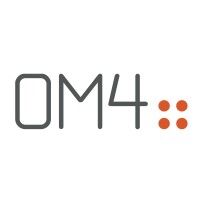 OM4 logo, OM4 contact details