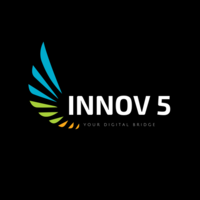 INNOV5 logo, INNOV5 contact details