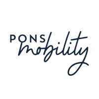 PONS Mobility logo, PONS Mobility contact details