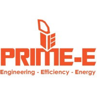 Prime-E logo, Prime-E contact details