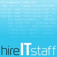 HireITstaff logo, HireITstaff contact details