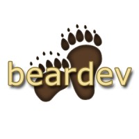 BearDev logo, BearDev contact details