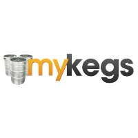 MyKegs logo, MyKegs contact details