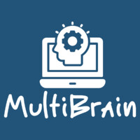 MultiBrain logo, MultiBrain contact details