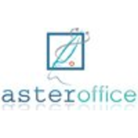 AsterOffice logo, AsterOffice contact details