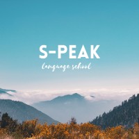 S-Peak language school logo, S-Peak language school contact details