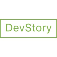 DevStory logo, DevStory contact details