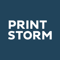 Print Storm logo, Print Storm contact details