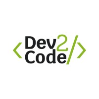 Dev2Code logo, Dev2Code contact details