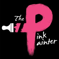 The Pink Painter logo, The Pink Painter contact details