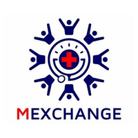 The M Exchange logo, The M Exchange contact details