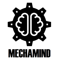 MECHAMIND logo, MECHAMIND contact details