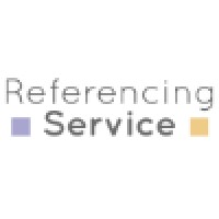 Referencing Service logo, Referencing Service contact details