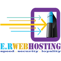 E.R Web Hosting logo, E.R Web Hosting contact details