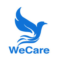 WeCare logo, WeCare contact details