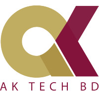 A K Tech BD logo, A K Tech BD contact details