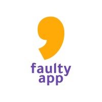 FaultyApp logo, FaultyApp contact details