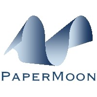 PaperMoon logo, PaperMoon contact details