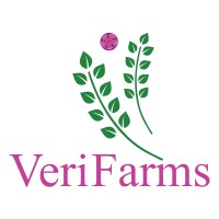 VeriFarms logo, VeriFarms contact details