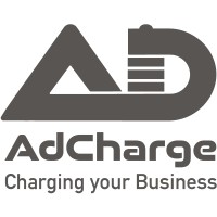 AdCharge logo, AdCharge contact details